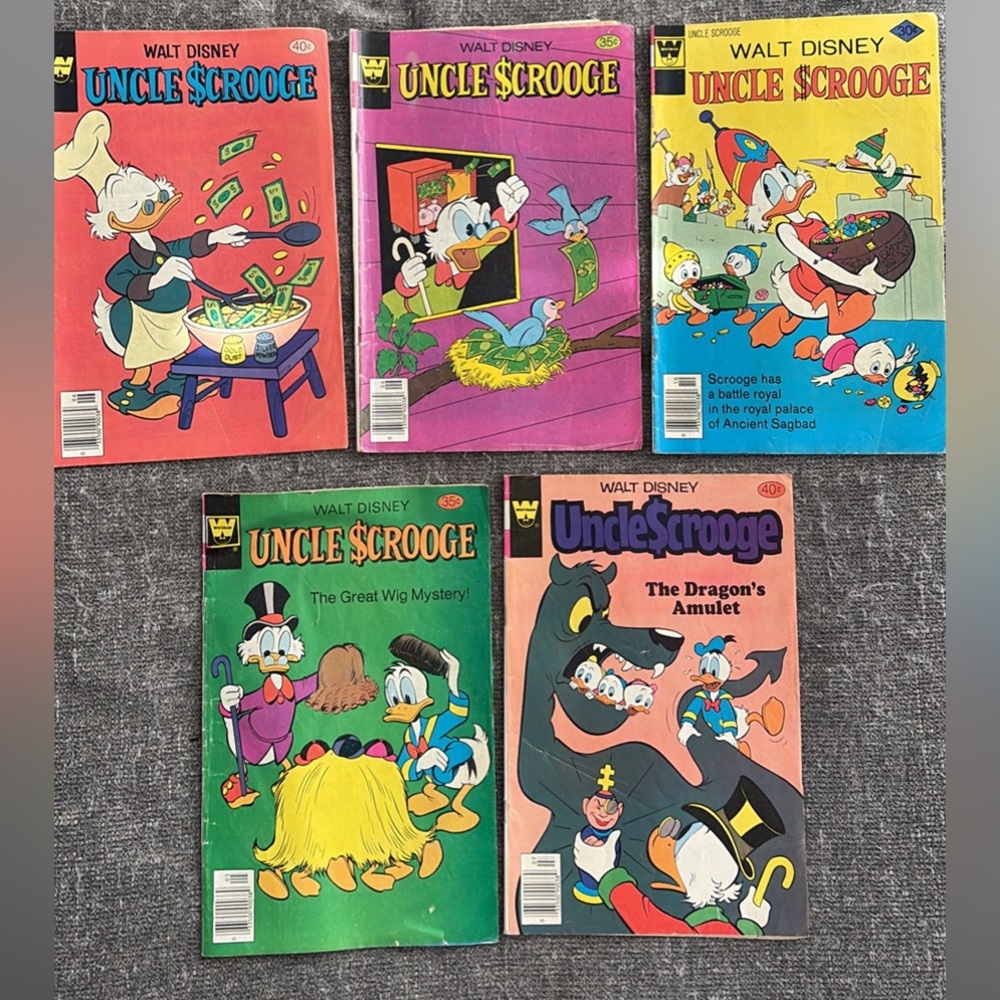 Walt Disney Uncle Scrooge Comic Book Collection